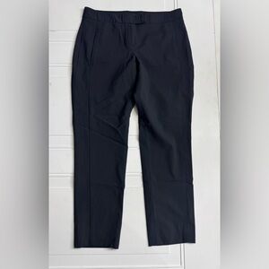 Theory Black 96% Wool Pleated Front Pants Trousers Womens Size 4